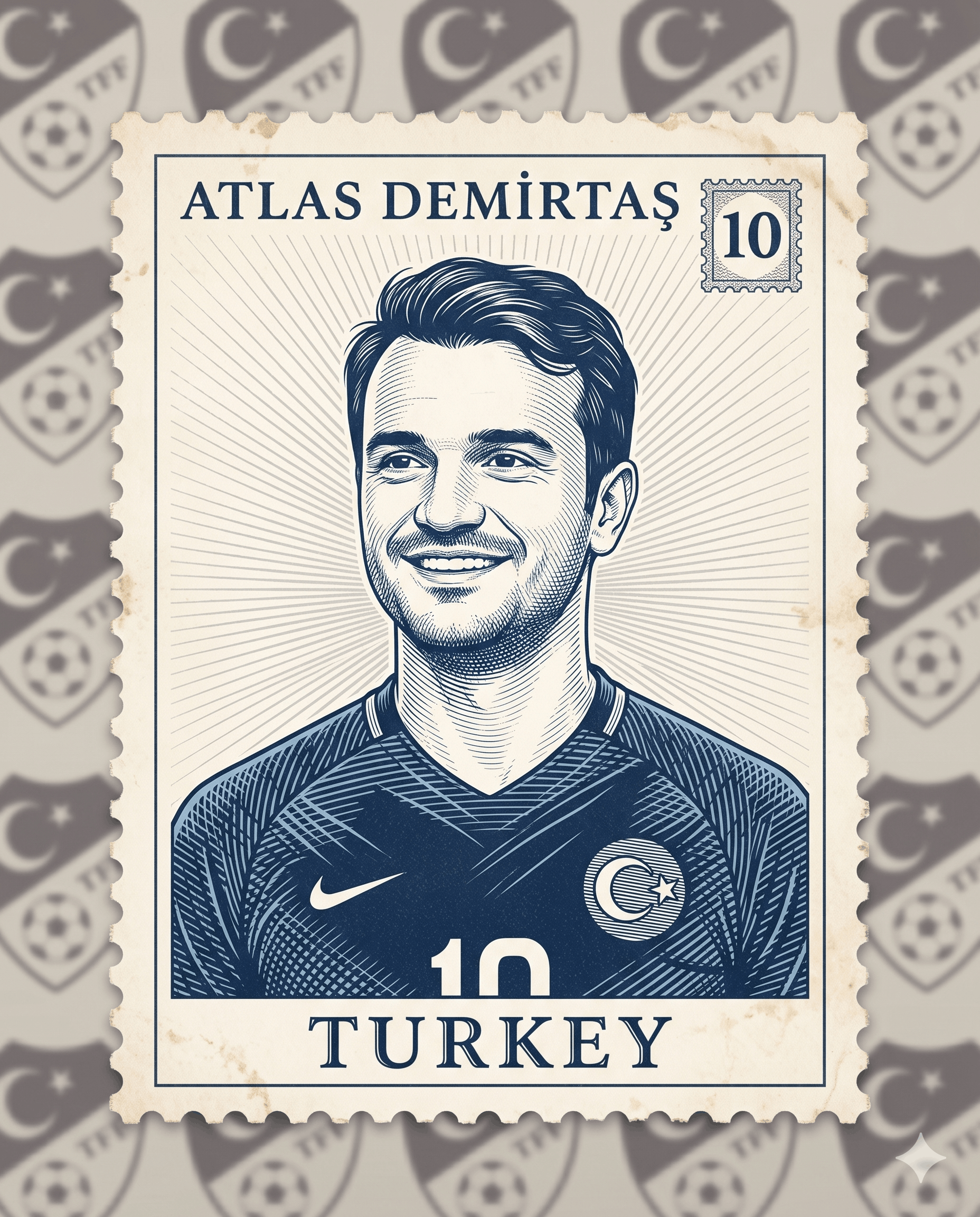 vintage football postage